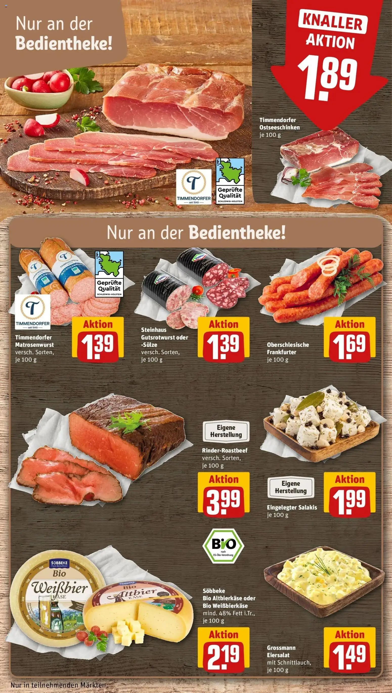 Rewe Prospekt Oerlinghausen	 – gültig ab 01.03.2026 | Seite: 11 | Produkte: Käse, Weißbier, Salakis