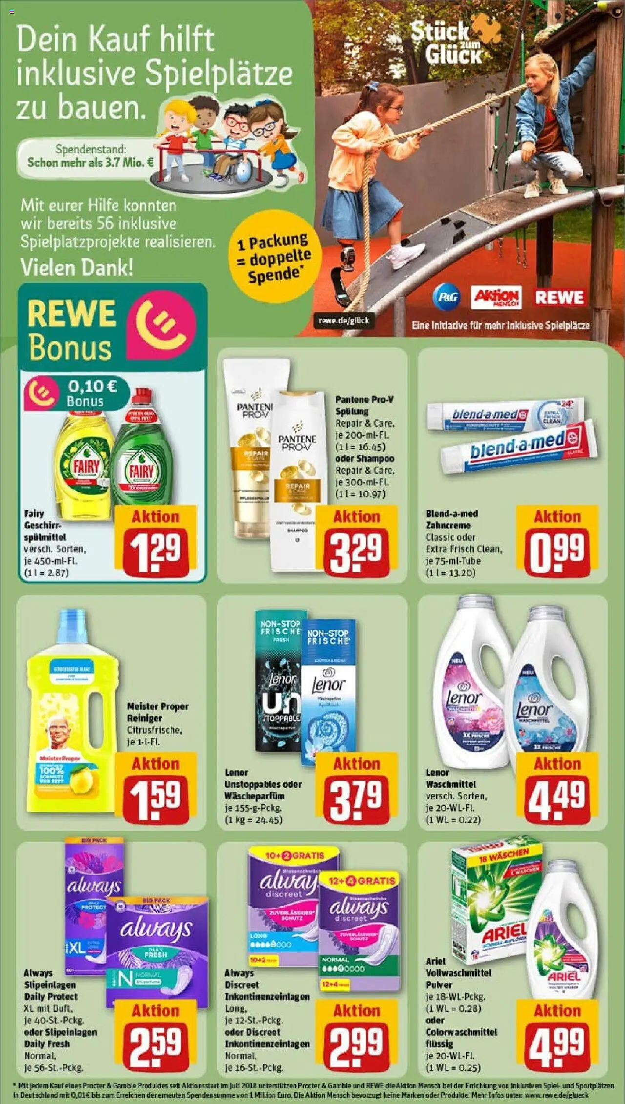 Rewe prospekt Bad Vilbel	 - gültig ab dem 24.08.2025 | Seite: 27 | Produkte: Spiel, Ariel, Shampoo, Waschmittel