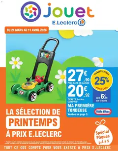 E.Leclerc - Prévisualisation de E.Leclerc jouet valide à partir de 24.03.2026