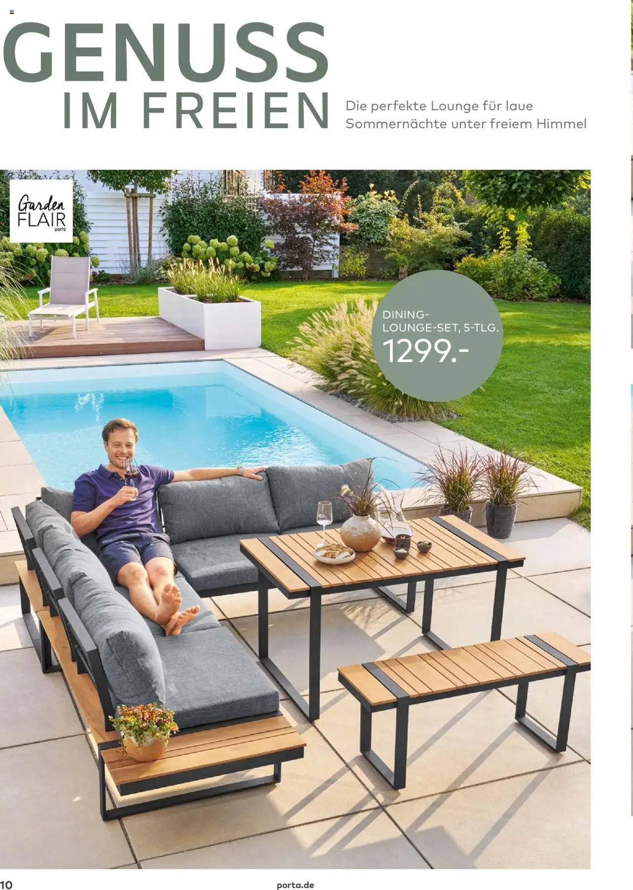 Porta! - Outdoor - Gartenmöbelkatalog 2025 - gültig ab dem 02.03.2025 | Seite: 10