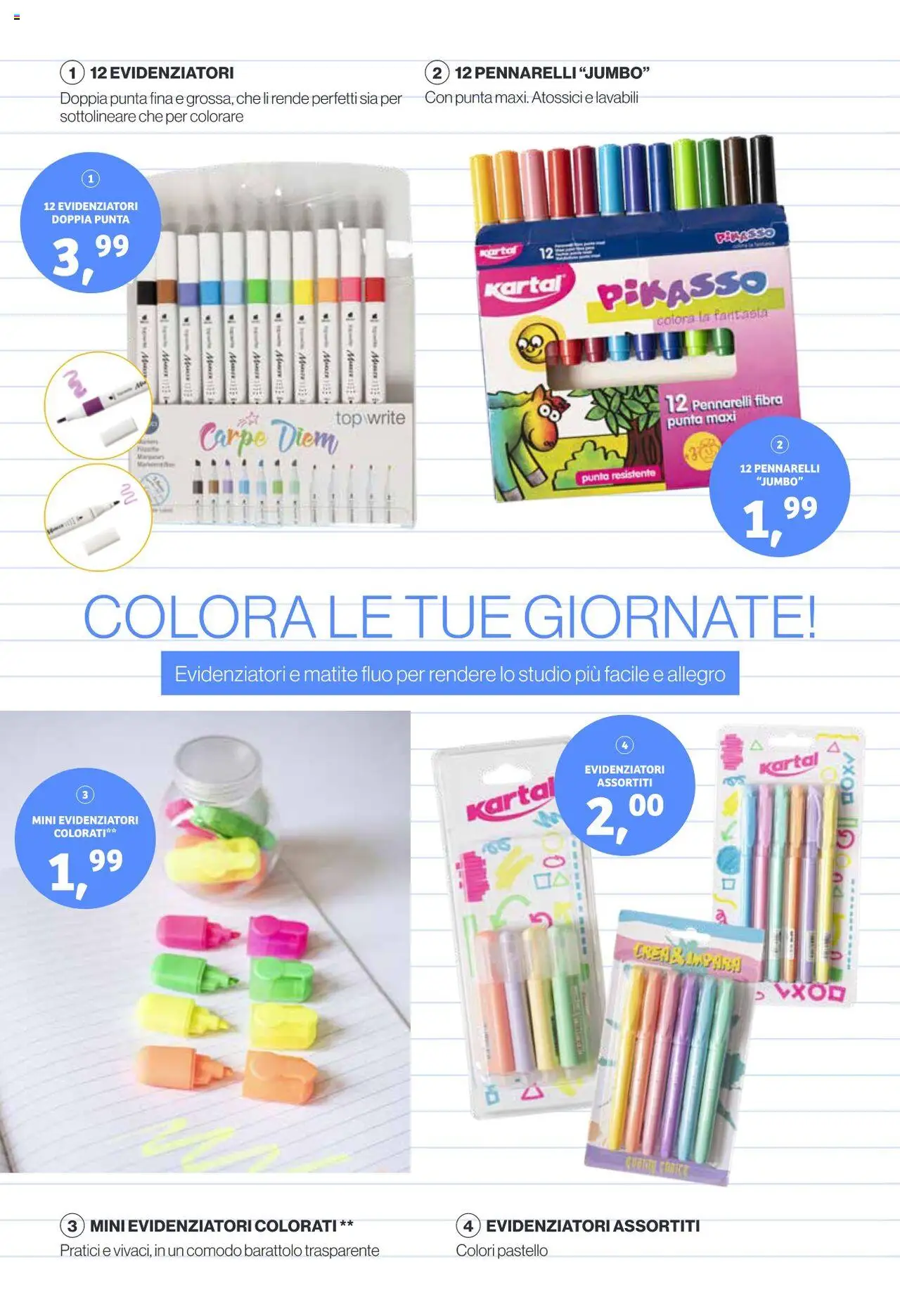 Volantino IN's del 25.08.2025 | Pagina: 14 | Prodotti: Top, Pennarelli