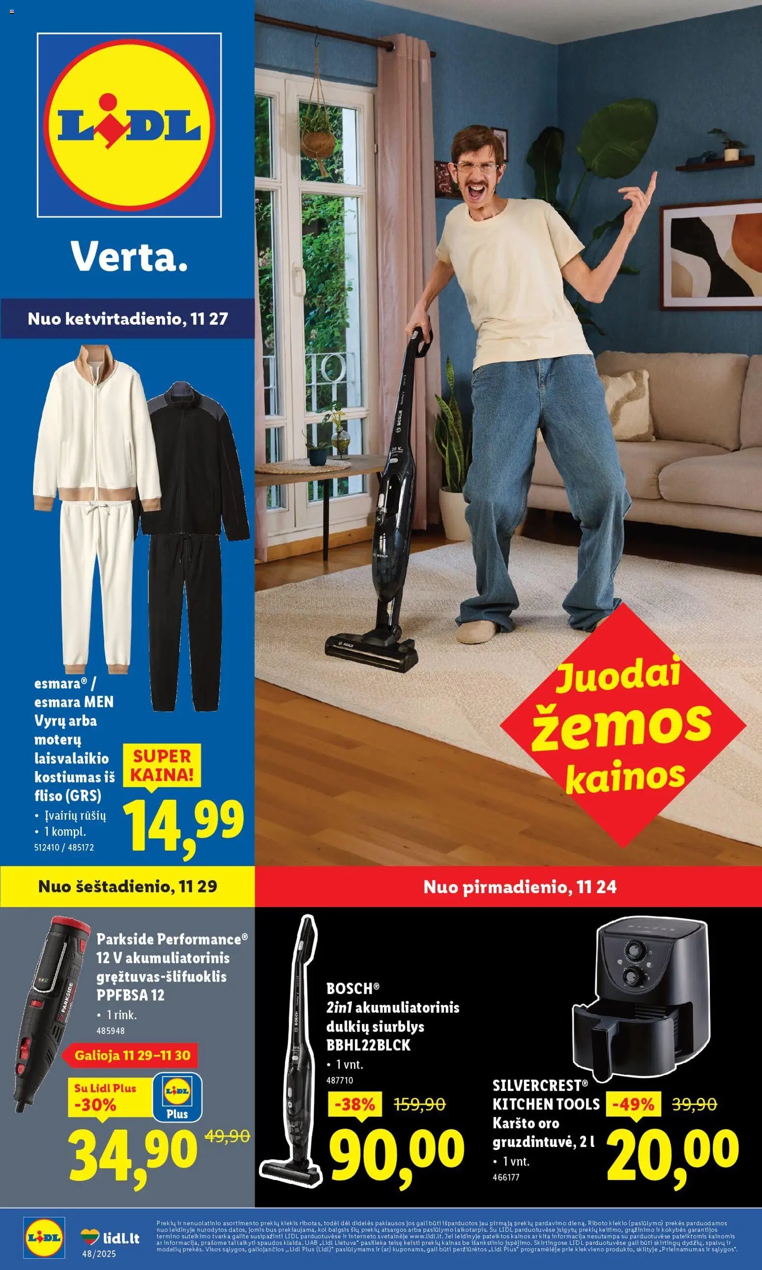 LIDL akcijos nuo 24.11.2025 | Puslapis: 1
