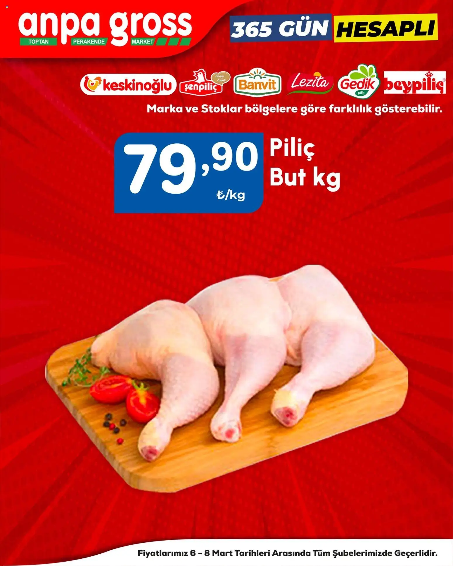 Anpa Gross - Kasap - 06.03.2026 tarihinden itibaren geçerlidir | Sayfa: 2 | Ürünler: Piliç