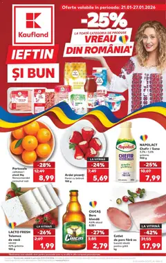 Ofertele Kaufland valabile de la 21.01.2026