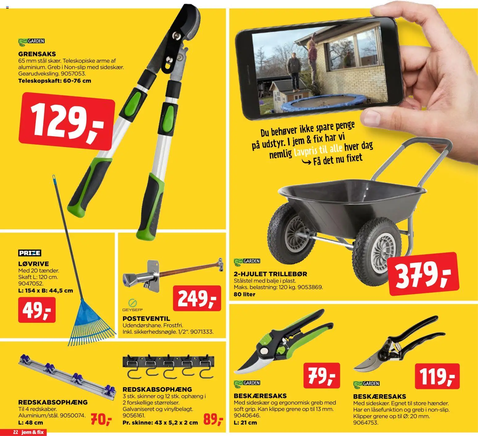 Jem & fix tilbudsavis – gyldig fra 26.04.2026 | Side: 22