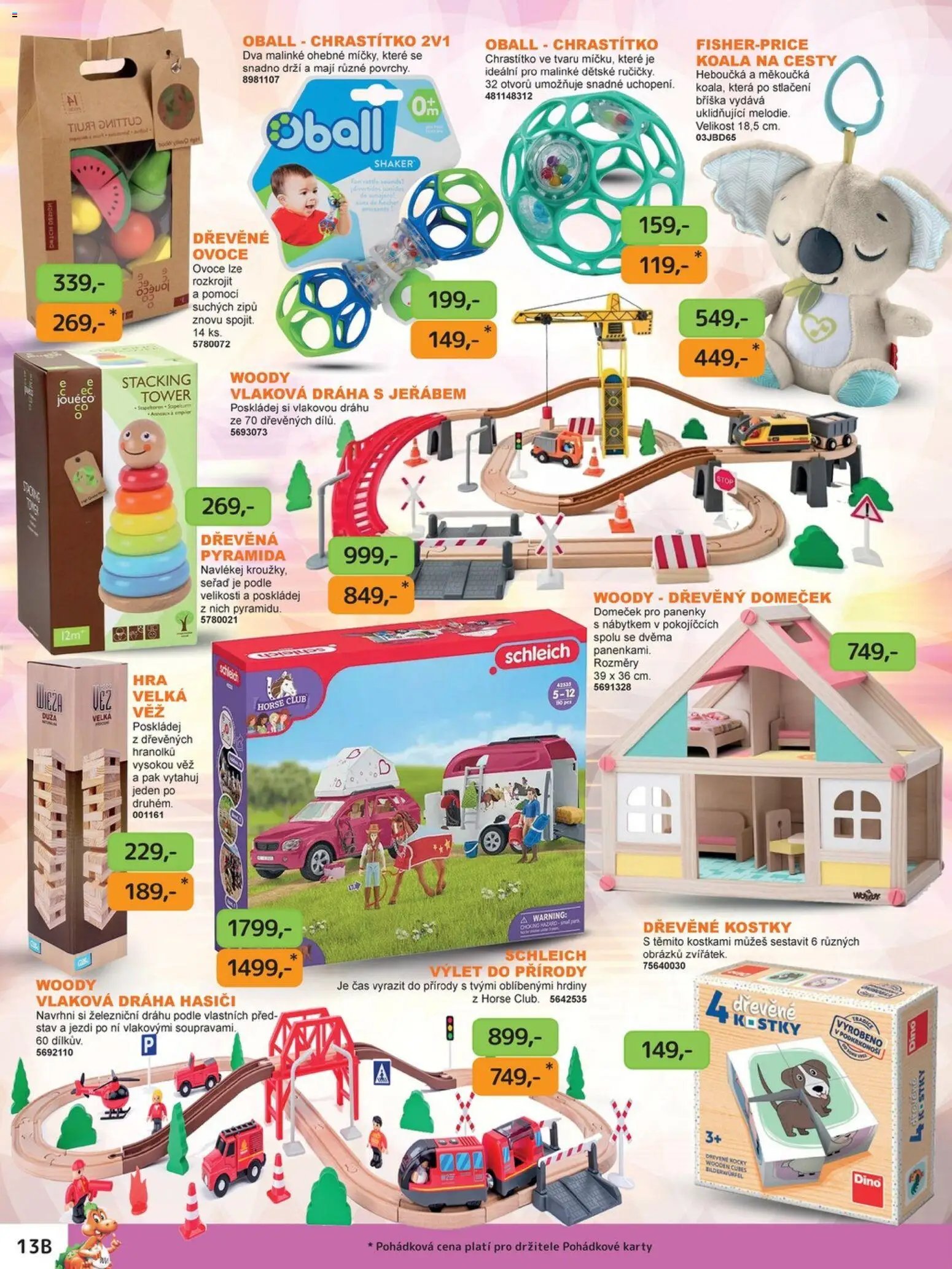 Dráčik leták od 03.10.2025 | Strana: 14 | Produkty: Domeček pro panenky, Kostky, Karty, Shaker