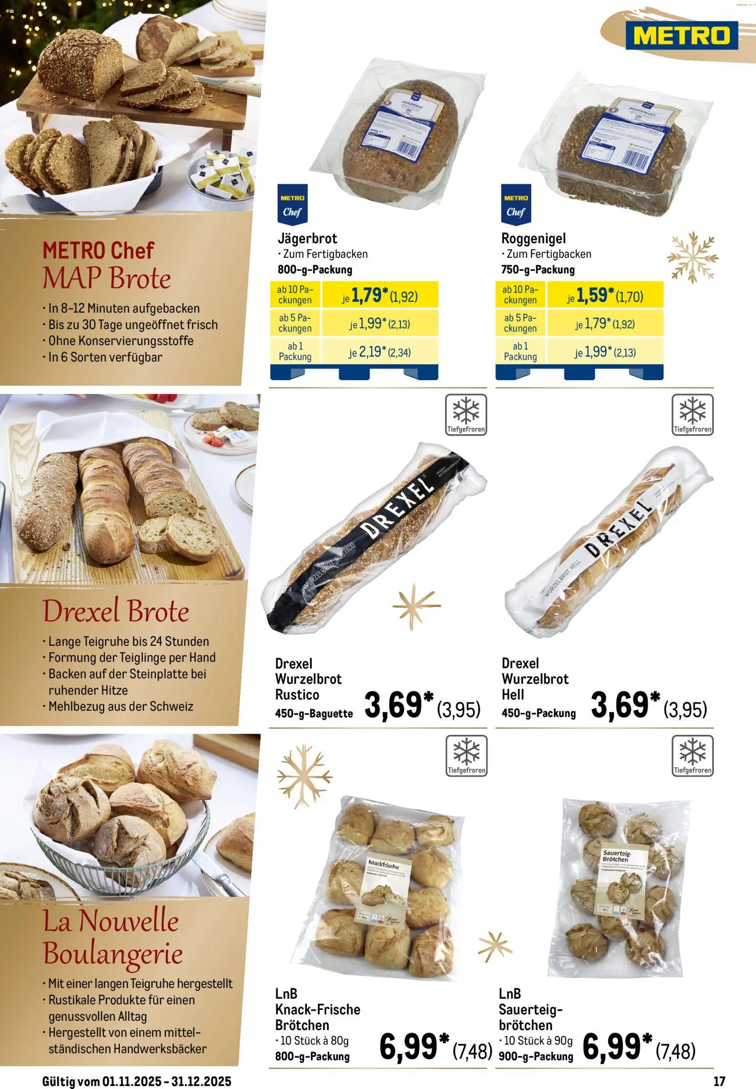 Metro Saisonkatalog Festliche Momente – gültig ab 01.11.2025 | Seite: 17