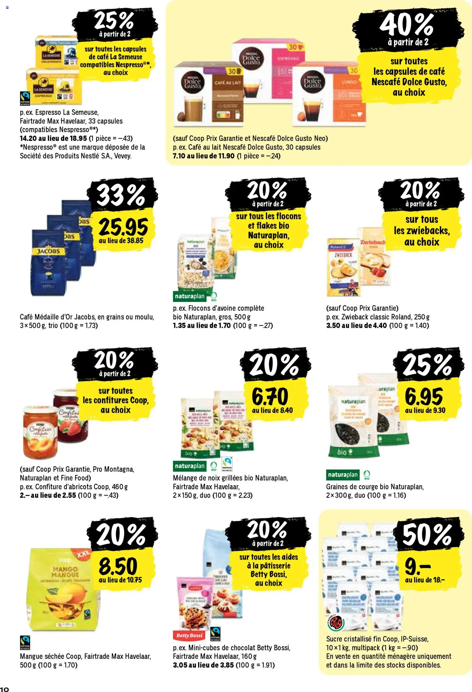 Coop - Les actions de la semaine – gültig ab 13.11.2025 | Seite: 10 | Produkte: Mango