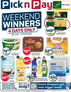 Pick n Pay specials catalogue – valid from 29.01.2026