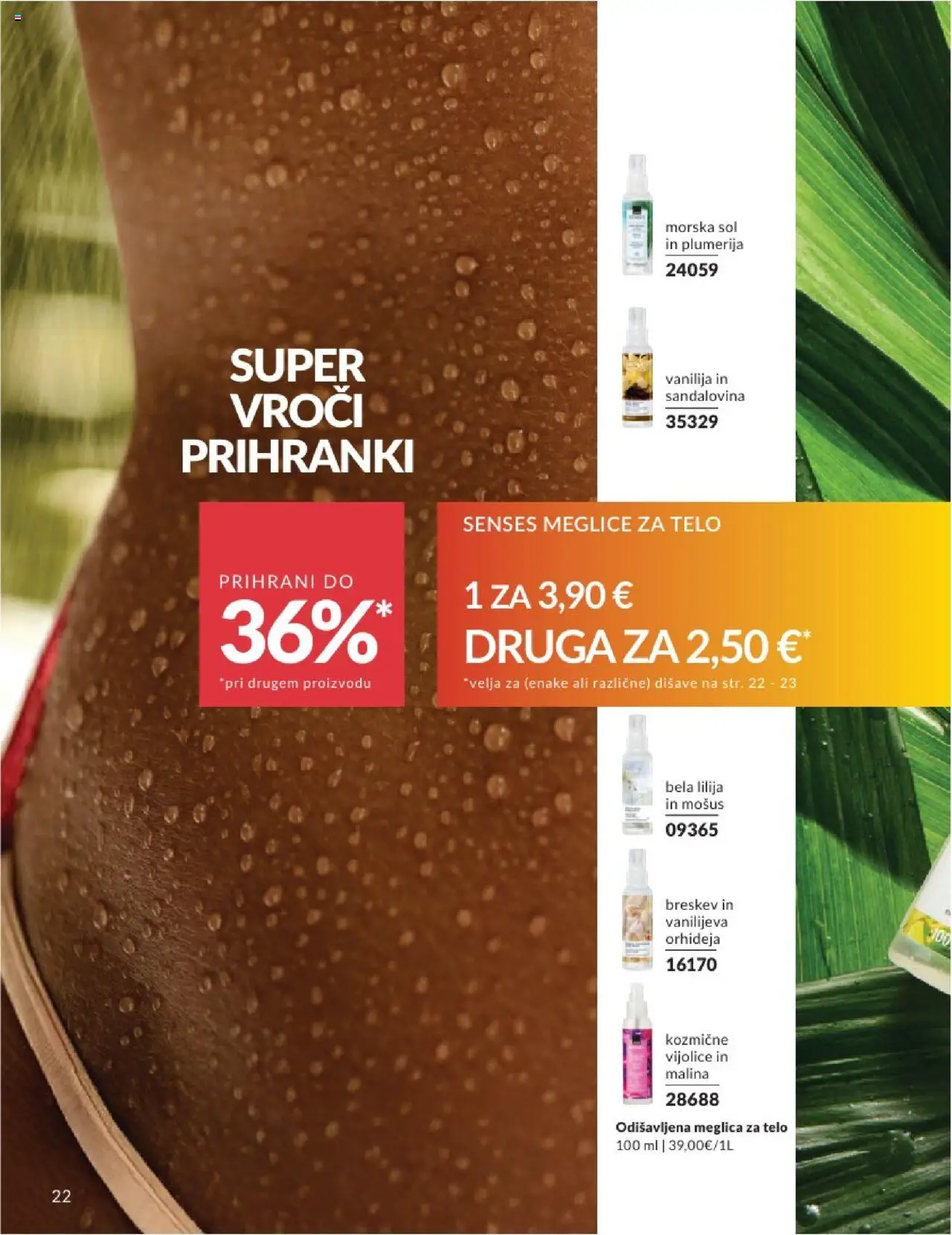Avon katalog │ velja od 31.07.2025 | Stran: 22 | Izdelki: Sol, Breskev