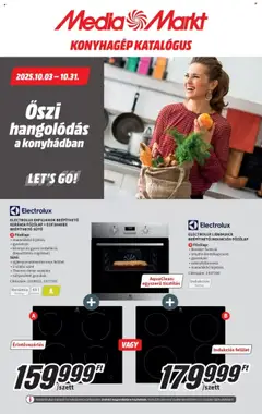 Media Markt Akciós újság - amely érvényes a következő dátumtól: 03.10.2025