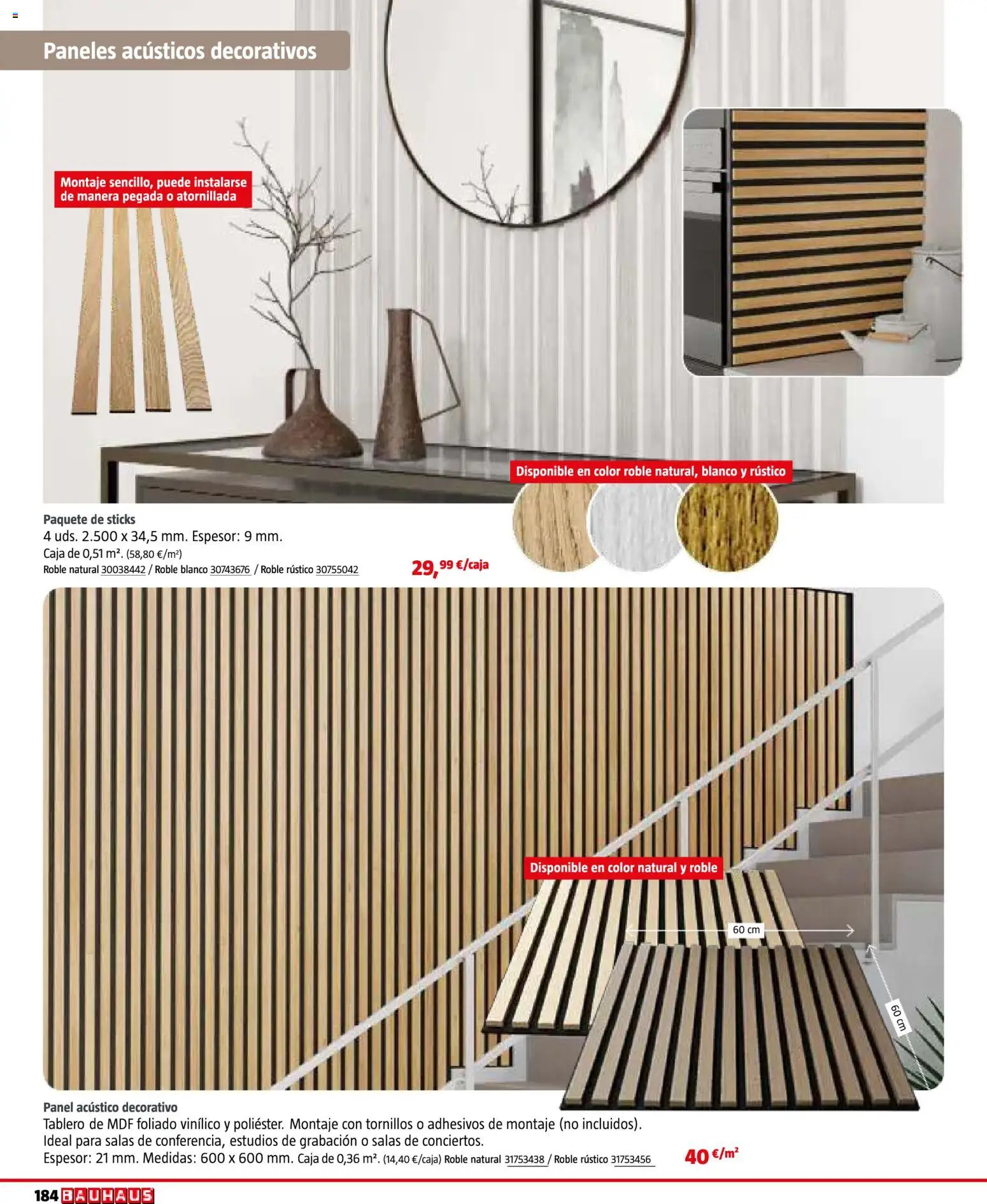 Bauhaus - Suelos y revestimientos │ válido desde el 24.02.2026 | Página: 184 | Productos: Caja