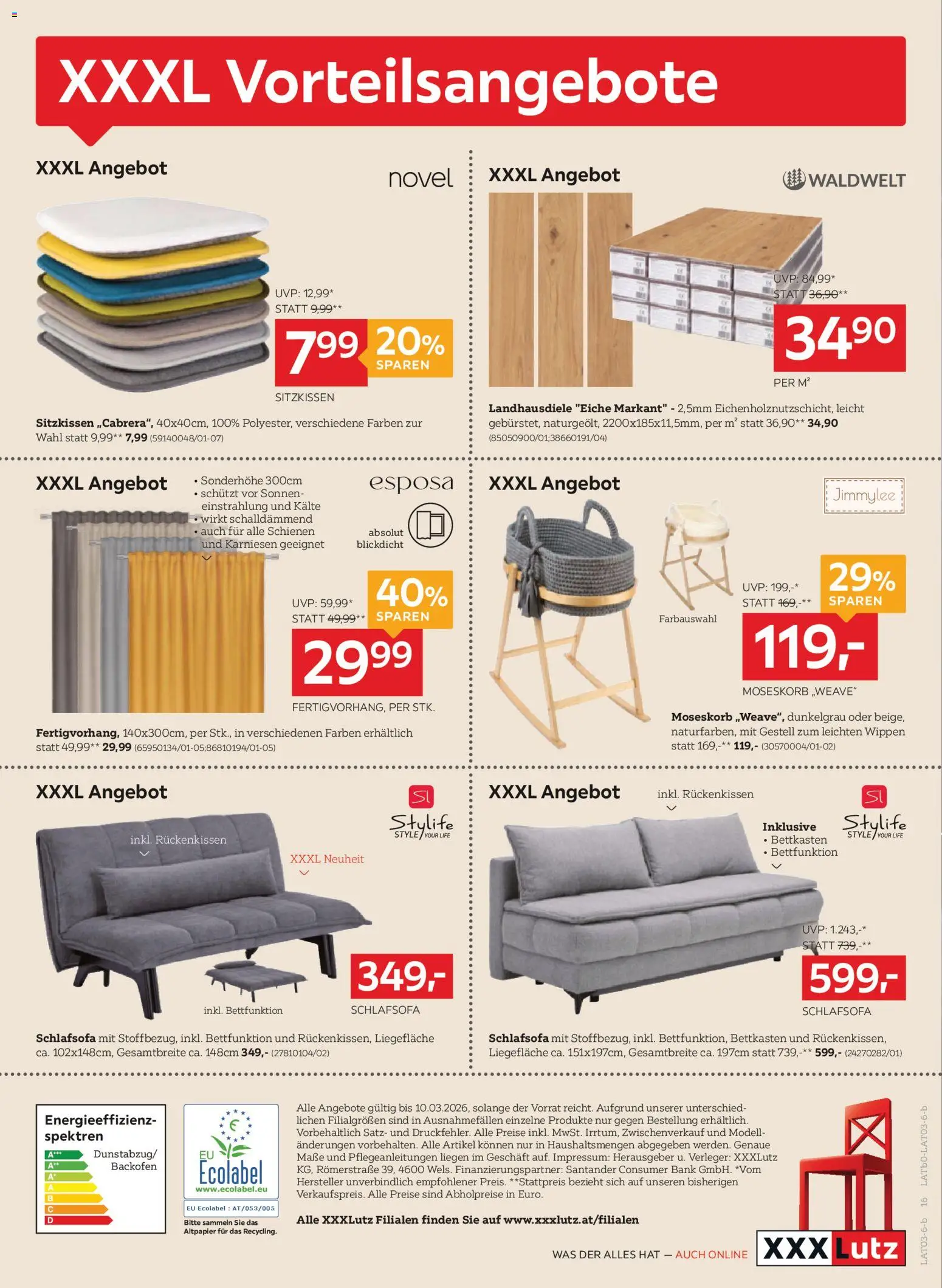 XXXLutz Mission Eurovision Song Contest gültig ab 03.03.2026 | Seite: 16