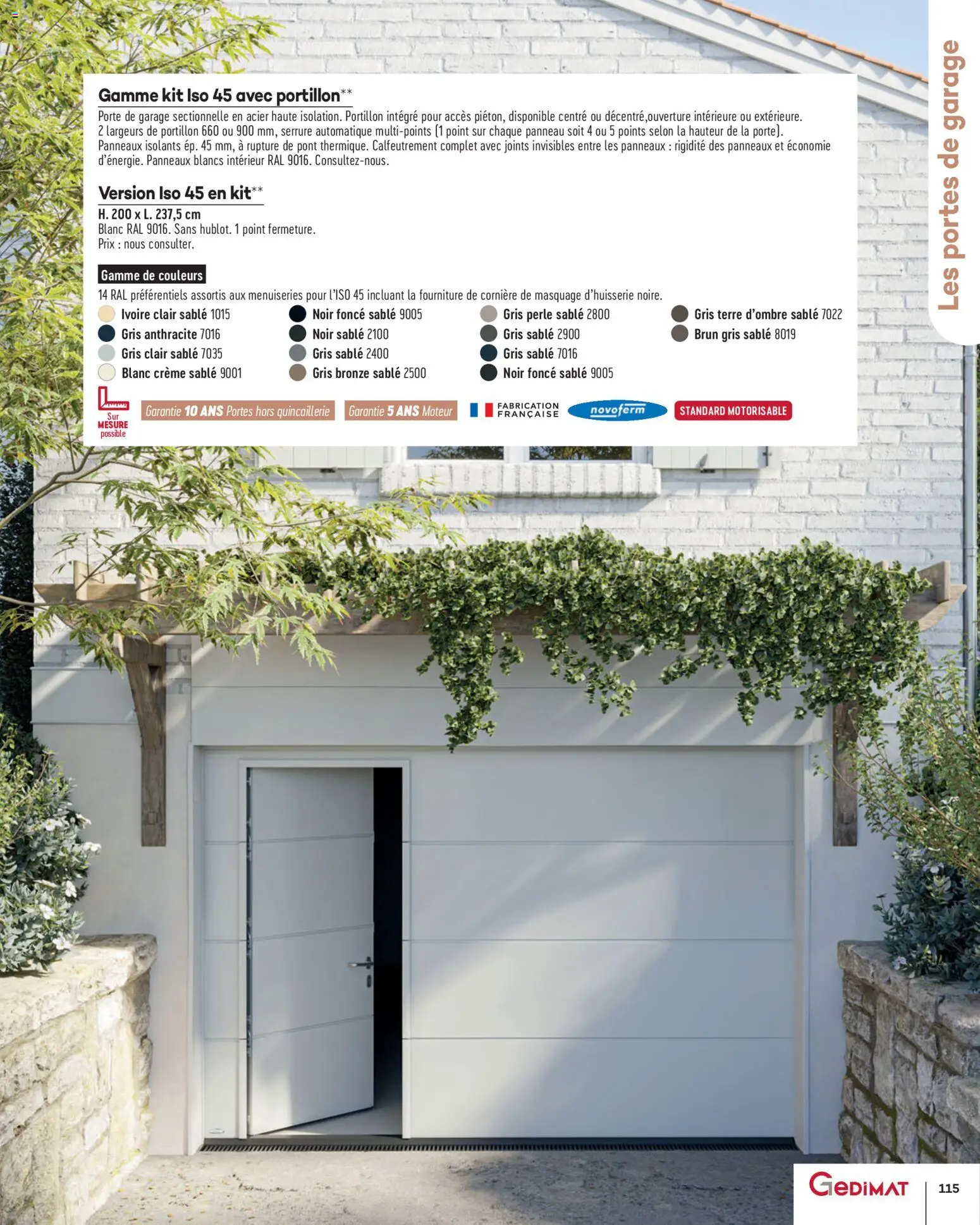 {H1} | Page: 115 | Produits: Porte, Portes, Crème