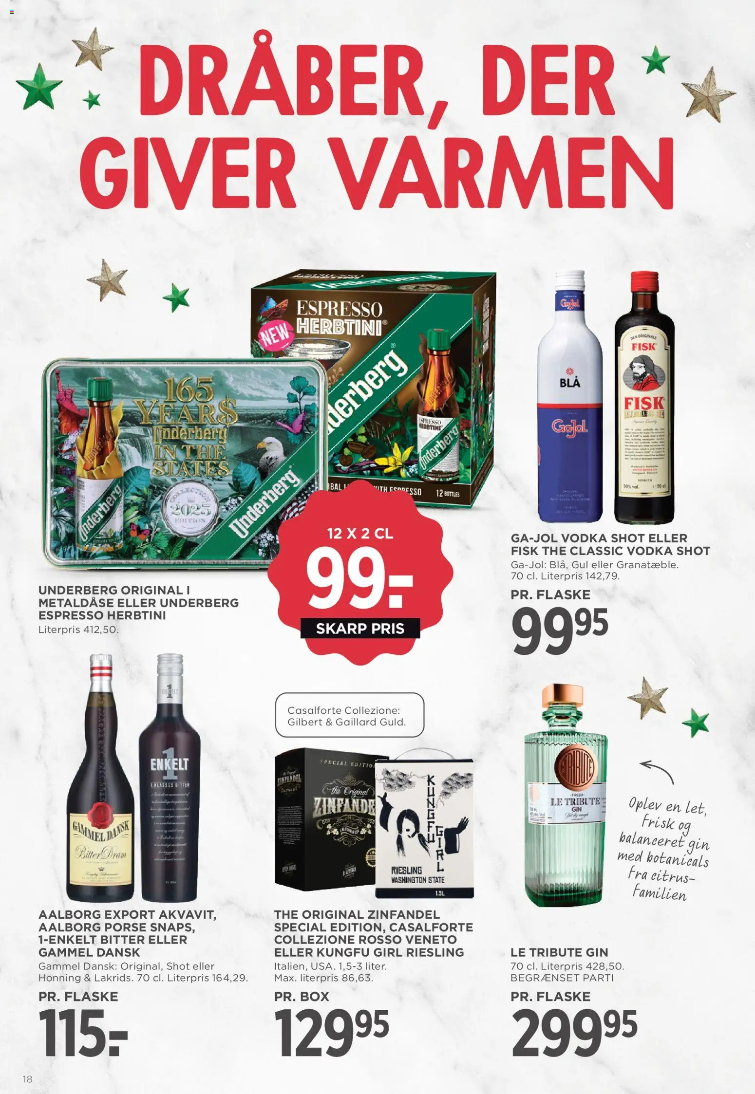 Meny tilbudsavis – gyldig fra 21.11.2025 | Side: 25 | Produkter: Fisk, Gin, Vodka, Honning