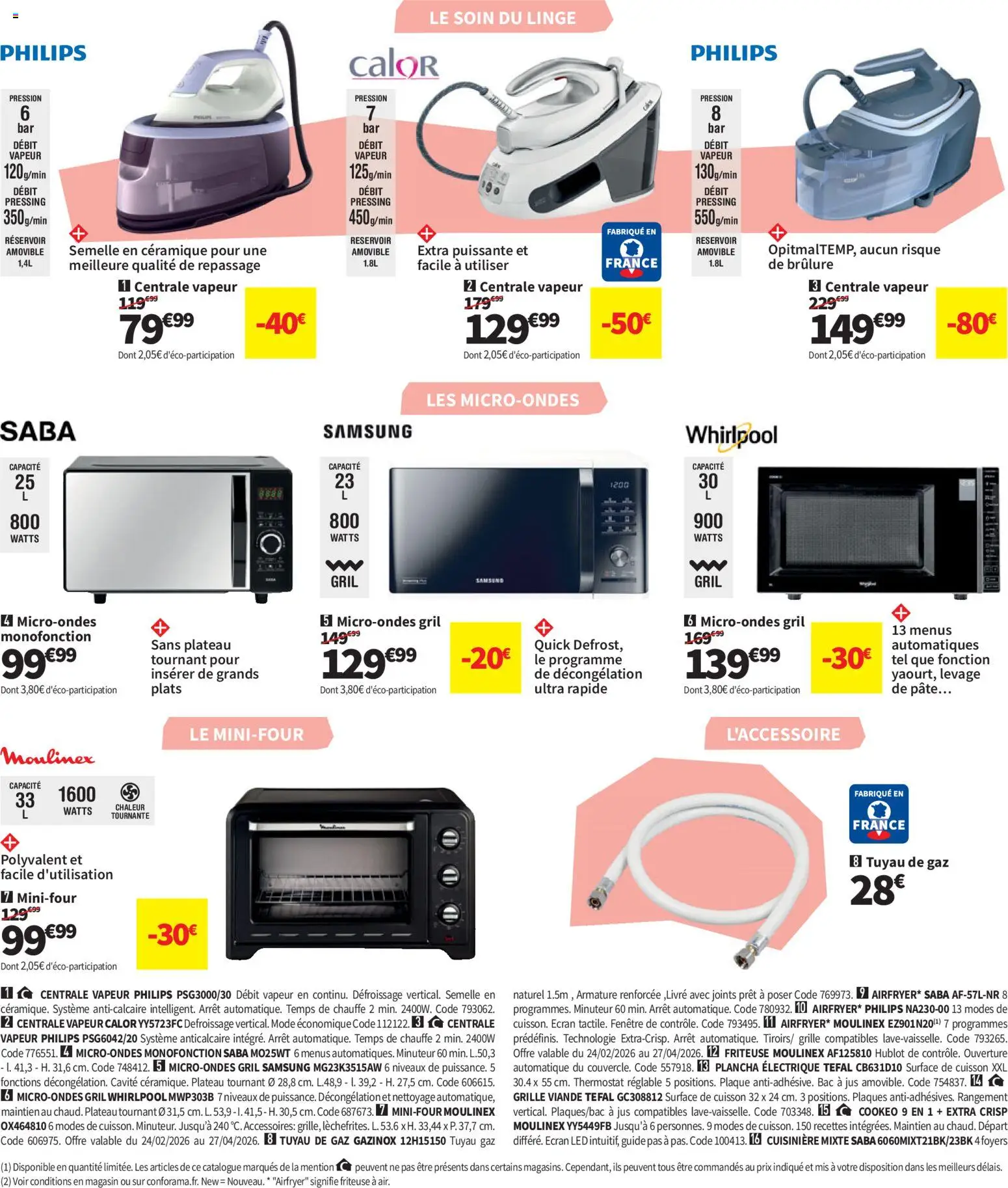 {H1} | Page: 20 | Produits: Gril, Tuyau, Cuisinière, Livre