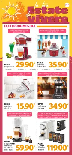 Volantino DOK del 01.07.2025 | Pagina: 11 | Prodotti: Macchina da caffe, Caffè, Caffettiera, Gelato