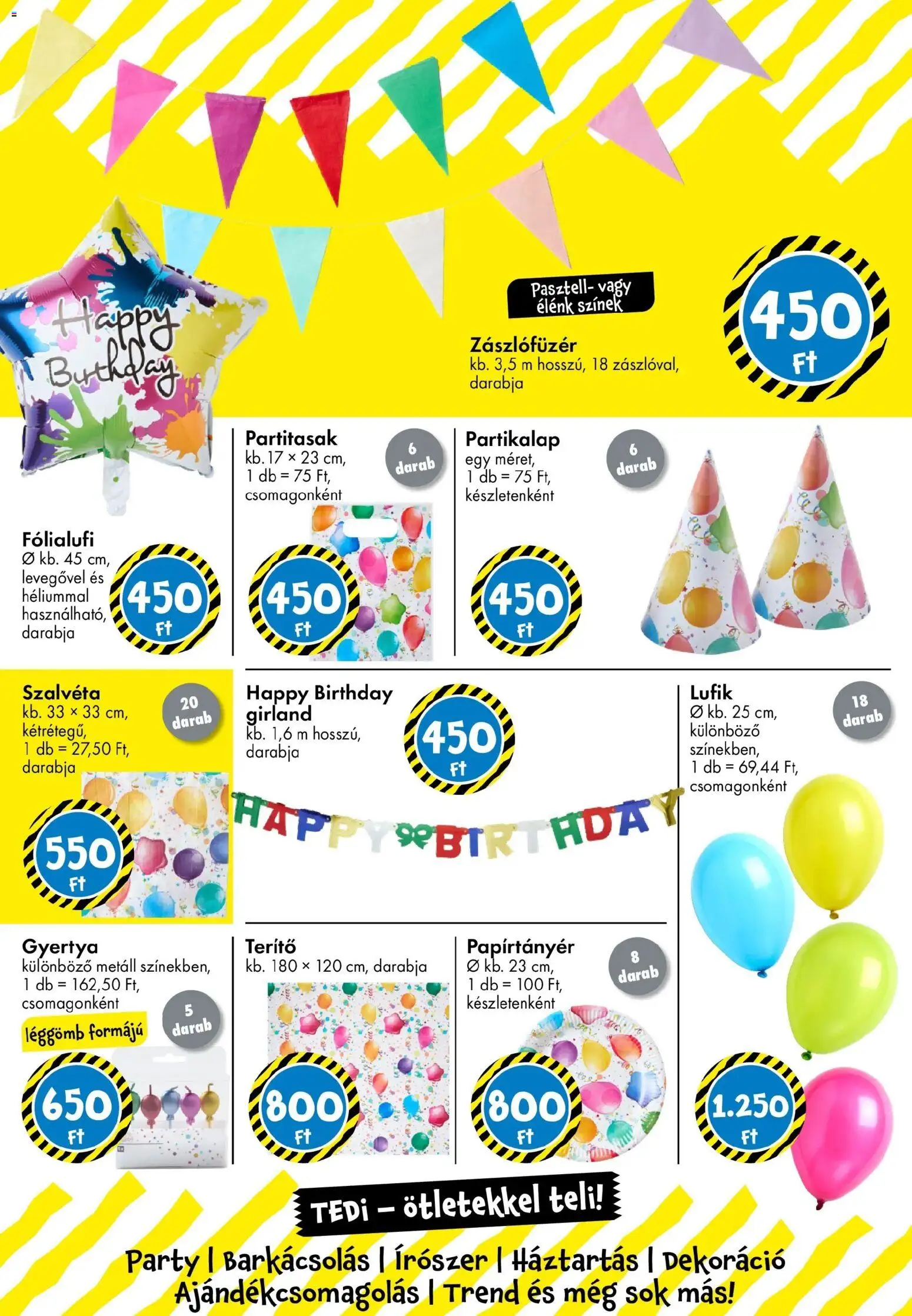 TEDi akciós ujság - amely érvényes a következő dátumtól: 06.03.2026 | Oldal: 34 | Termékek: Gyertya, Dekoráció