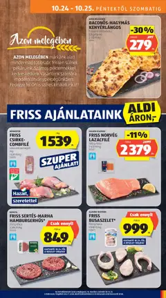 Aldi Akciós újság - amely érvényes a következő dátumtól: 24.10.2025 | Oldal: 9
