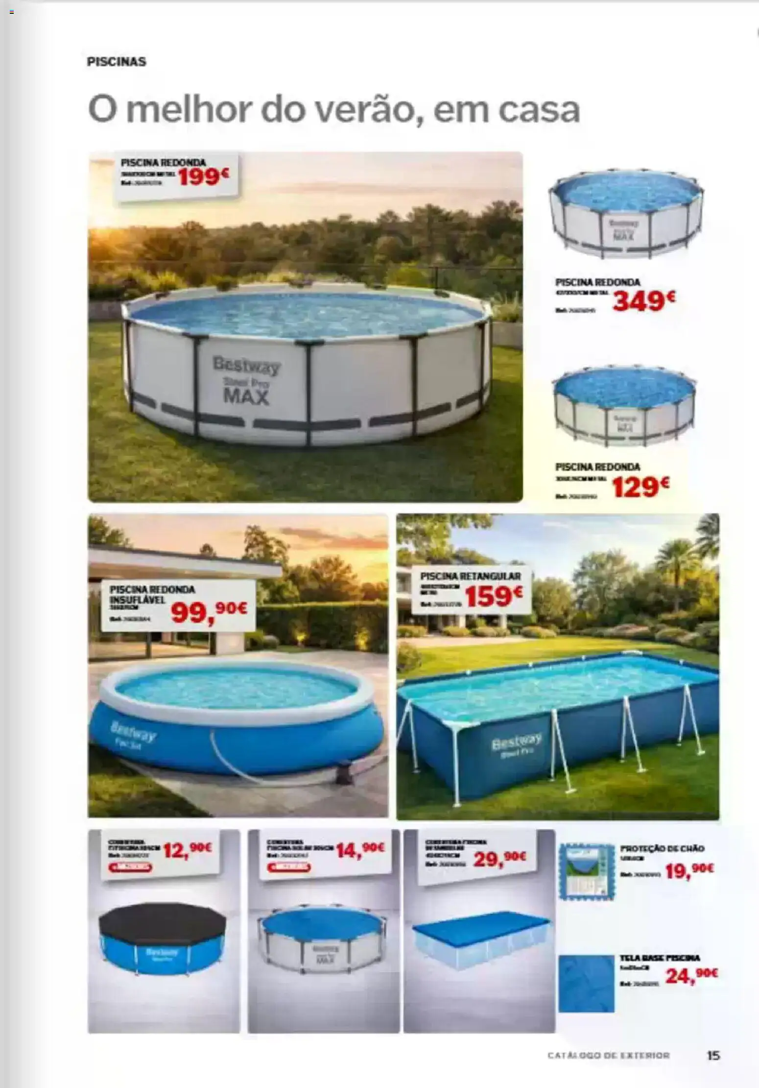 Maxmat folheto │ válido de 23.04.2026 | Página: 15 | Produtos: Piscina, Piscinas
