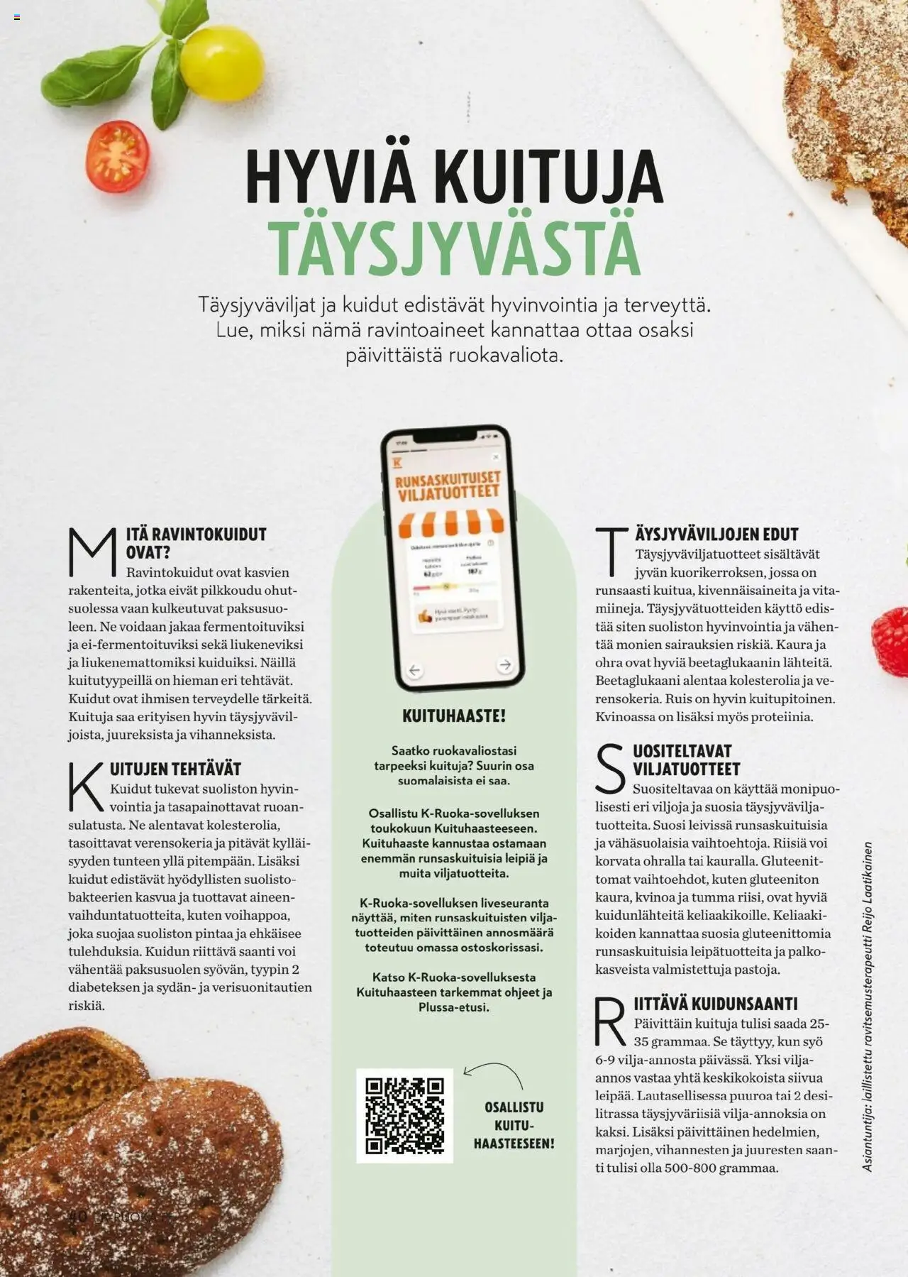  | Sivu: 40 | Tuotteet: Kaura, Voi