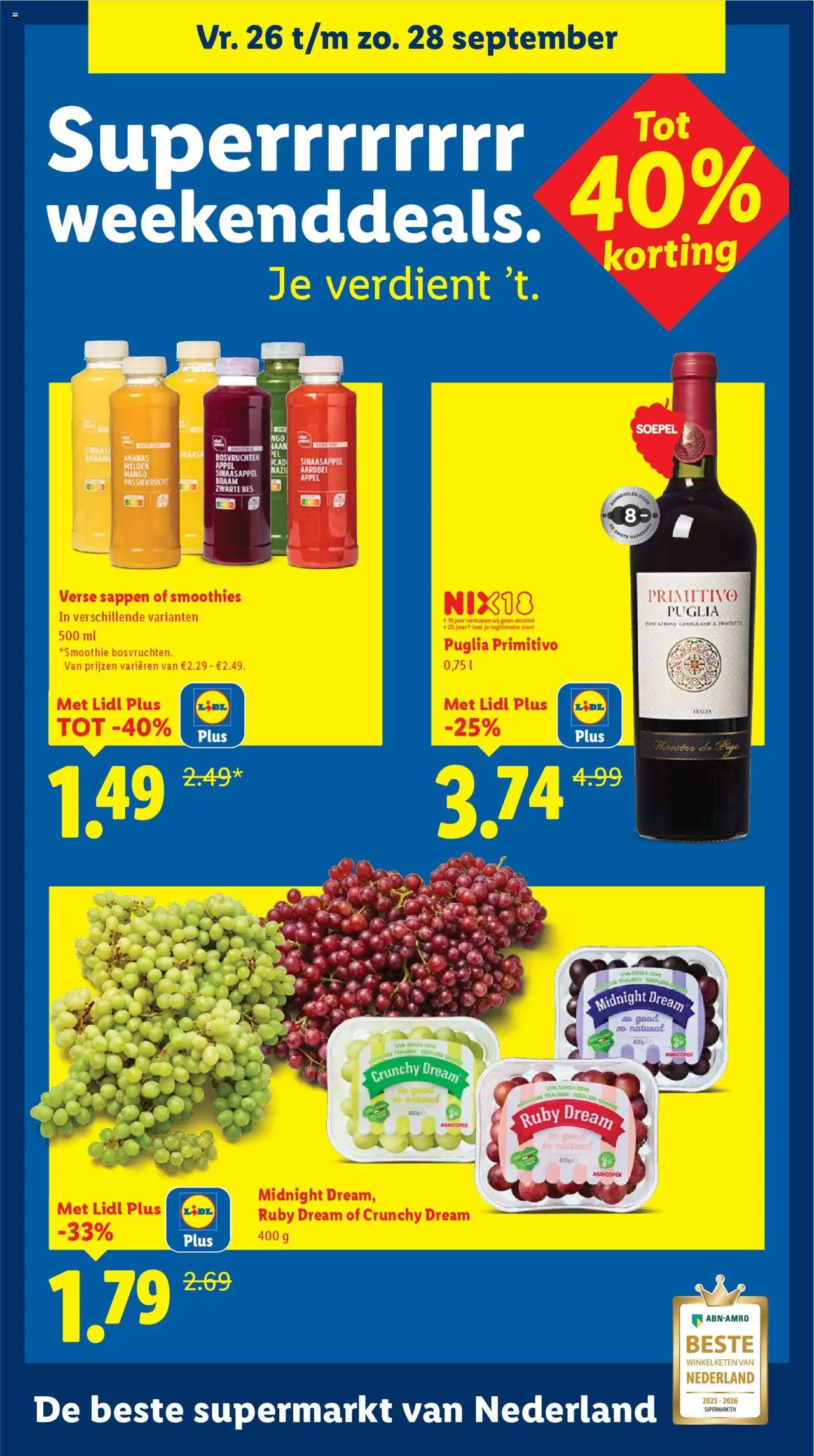  | Pagina: 42 | Producten: Meloen, Ananas, Appel, Aardbei