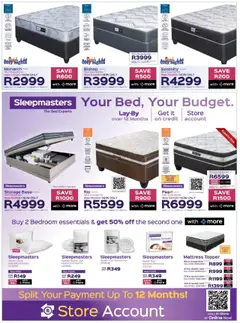 Sleepmasters specials catalogue – valid from 16.10.2025 | Page: 9