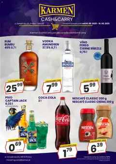 KARMEN CBA leták - náhľad platný od 04.08.2025