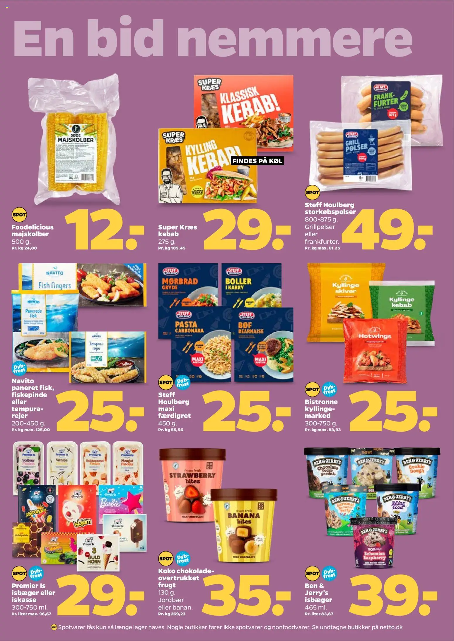 Netto tilbudsavis – gyldig fra 18.04.2026 | Side: 17 | Produkter: Pølser, Chokolade, Is, Aparelho de barbear