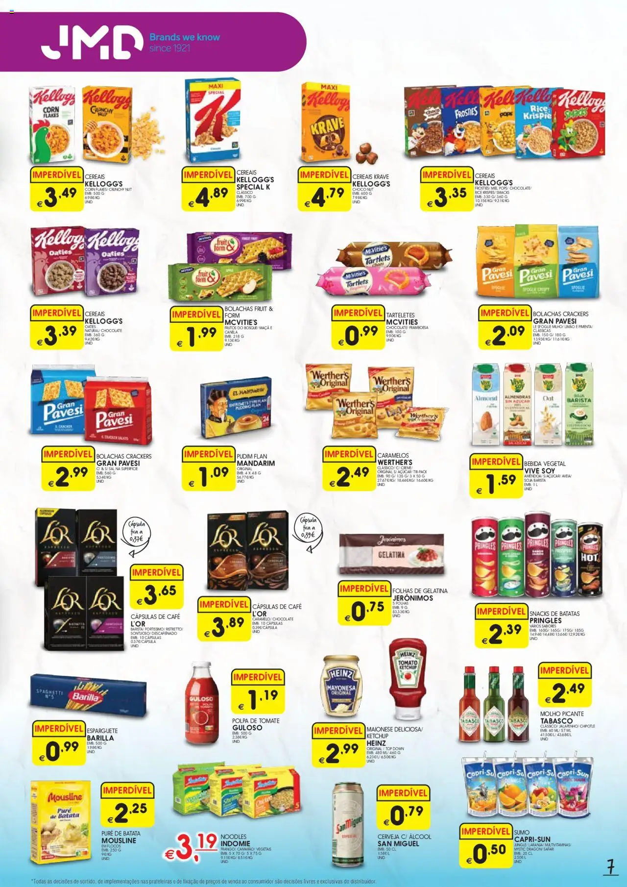 Meu Super folheto │ válido de 18.09.2025 | Página: 7 | Produtos: Top, Bolachas, Sal, Sumo