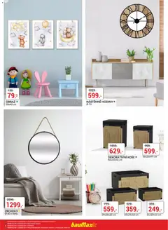Náhled letáku BAUMAX leták - Dny bydlení od 13.11.2025 | Strana: 15 | Produkty: Hodiny, Zrcadlo, Obraz