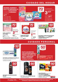 Vista previa Supercor folleto válido desde el 12.02.2026 | Página: 21 | Productos: Papel higienico, Pasta, Δαμάσκηνο, Baño