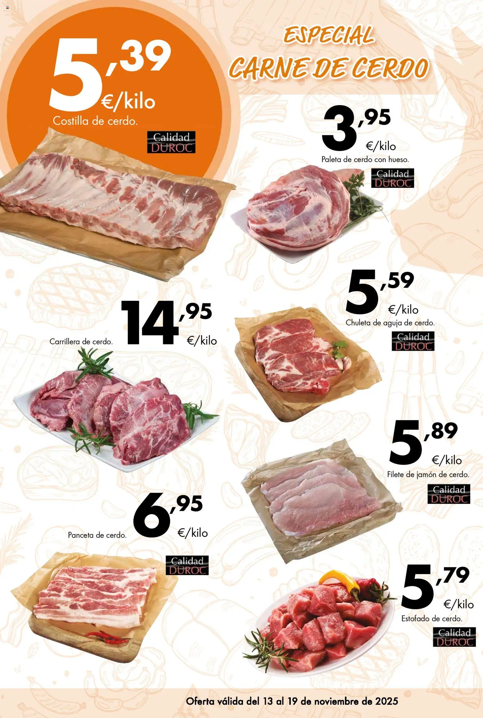 Lupa Supermercados folleto │ válido desde el 13.11.2025 | Página: 2 | Productos: Ηλεκτρικός φούρνος, Jamón, Cerdo, Filete