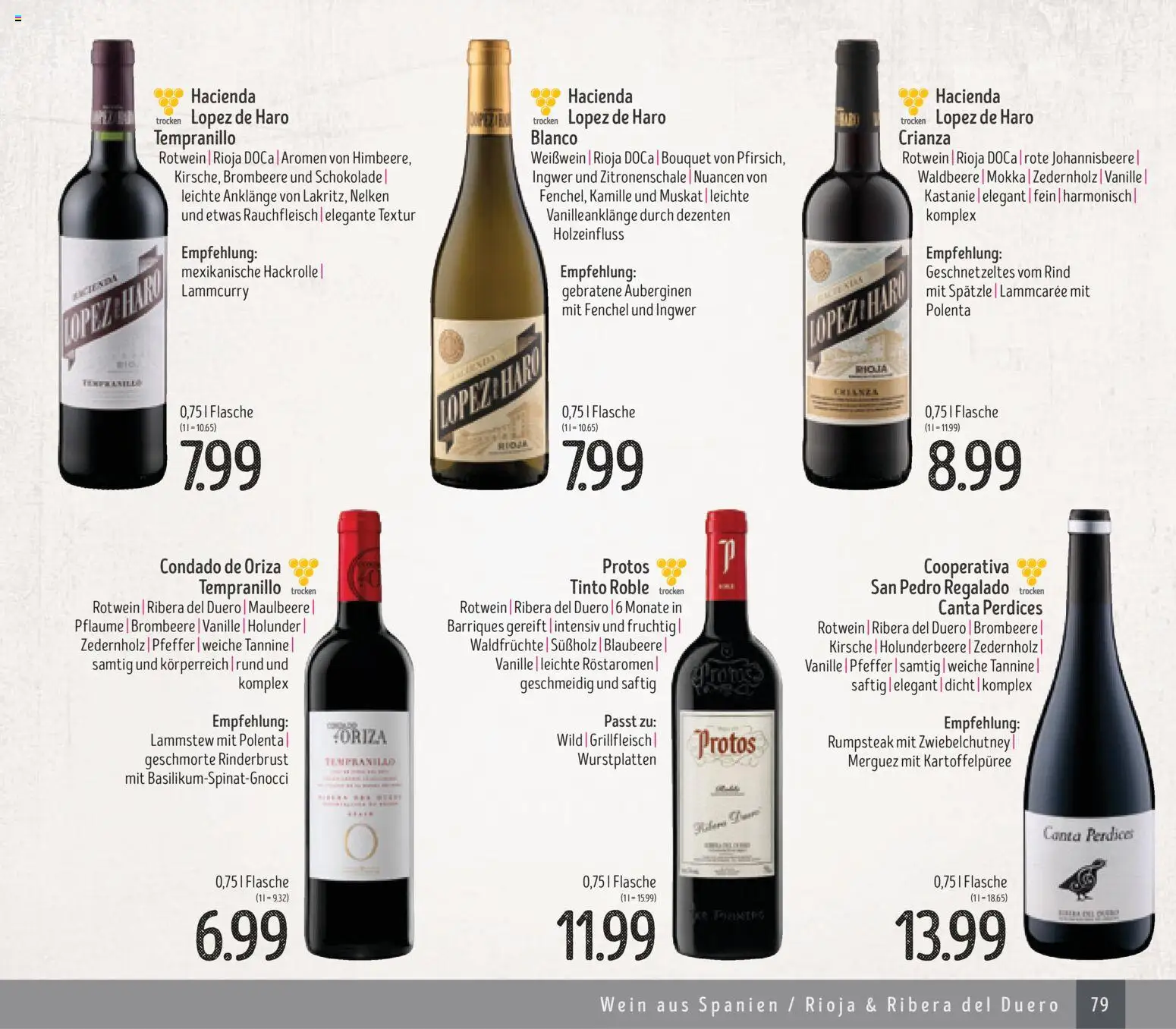 Edeka Struve Wein– und Spirituosen – gültig ab 14.11.2025 | Seite: 79 | Produkte: Schokolade, Weißwein, Rotwein, Pfeffer