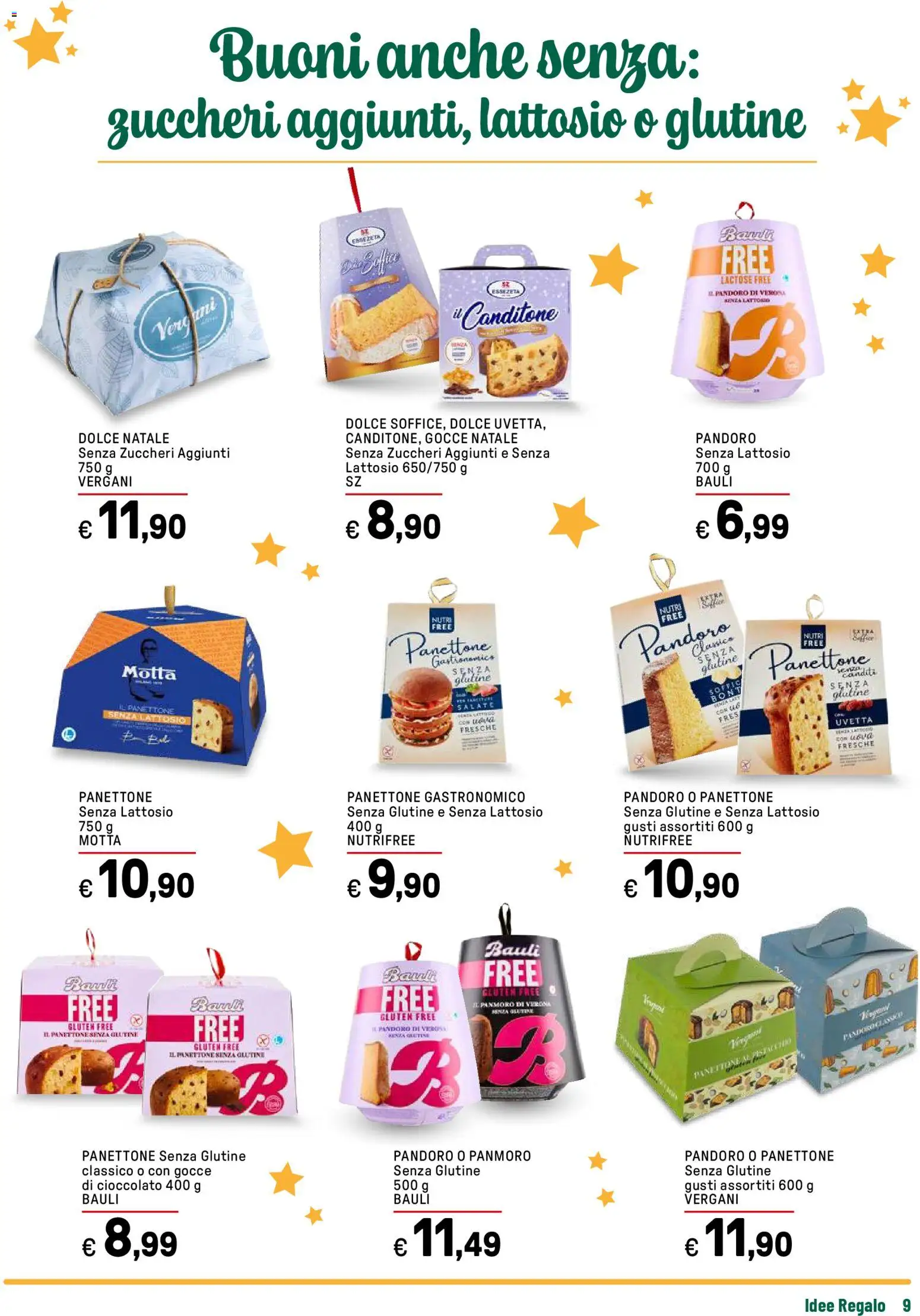 Volantino Iper del 17.11.2025 | Pagina: 9 | Prodotti: Cioccolato, Pandoro, Panettone