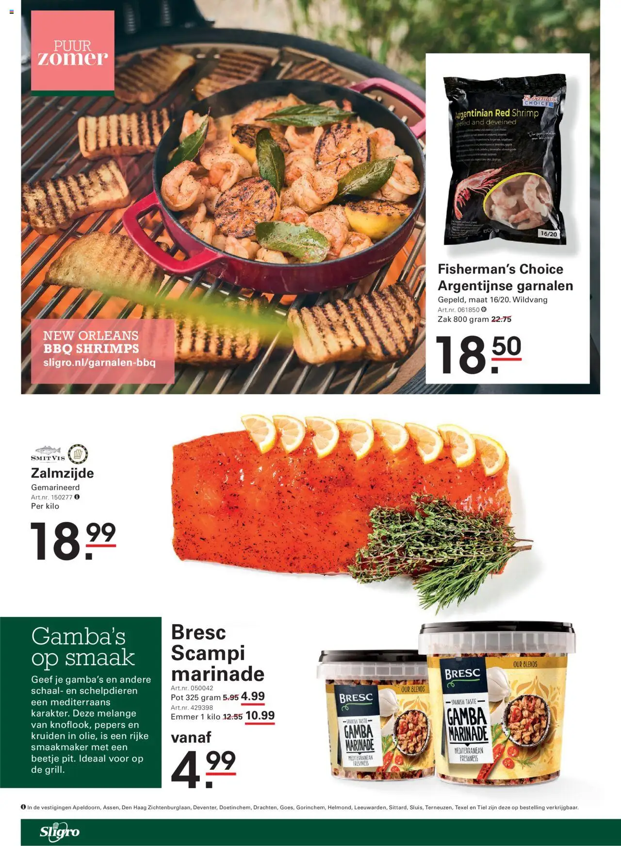  | Pagina: 76 | Producten: Pepers, Pot, Schaal, Scampi