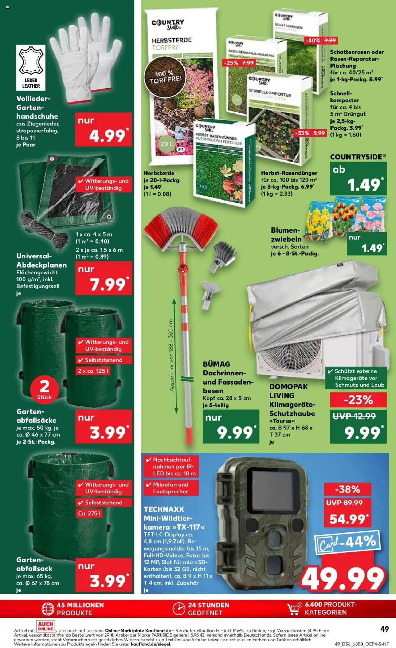 Kaufland prospekt Ingelheim Am Rhein	 – gültig ab 07.09.2025 | Seite: 51 | Produkte: Kamera, Lautsprecher, Blumen, Zwiebeln