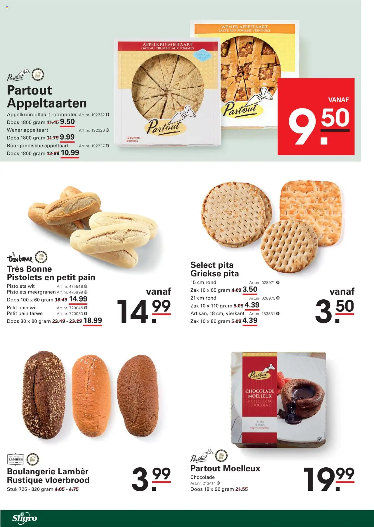  | Pagina: 12 | Producten: Chocolade, Roomboter, Zak, Tarwe