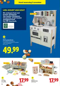Lidl - Sinterklaas - Voorbeeld van een folder van Lidl, geldig van 06.11.2025 | Pagina: 18 | Producten: Bakkerij, Batterij