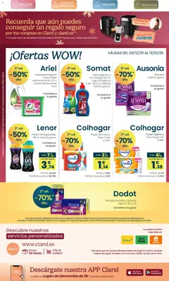 Vista previa Clarel - folleto válido desde el 24.12.2025 | Página: 21 | Productos: Quitamanchas, Detergente, Papel higienico, Detergente líquido