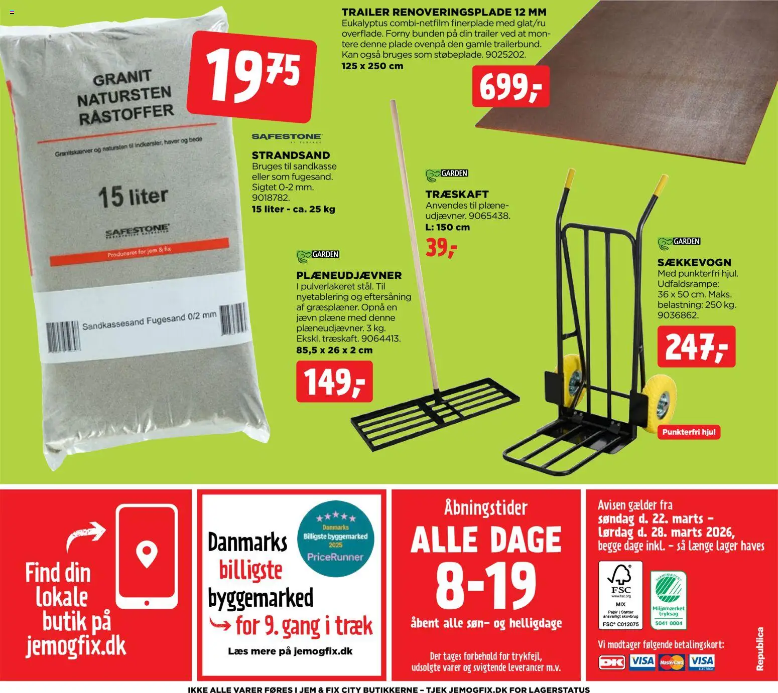 Jem & fix tilbudsavis – gyldig fra 22.03.2026 | Side: 36 | Produkter: Søm