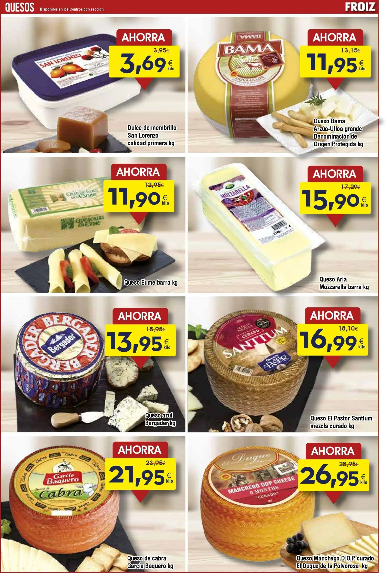 Froiz folleto │ válido desde el 12.11.2025 | Página: 7 | Productos: Queso