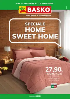 Anteprima del volantino Basko Home Sweet Home catalogo valido a partire dal 14.10.2025