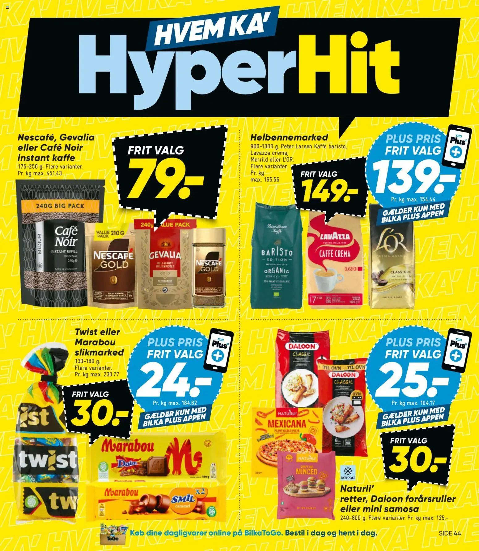 Bilka tilbudsavis – gyldig fra 23.01.2026 | Side: 5 | Produkter: Kaffe, Pizza, Ovn, Instant Kaffe