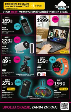 Pogląd oferty "Powerbank AIR z wyświetlaczem, 27000 mAh, 99,9 Wh, 140 W, Powerbank AIR z wyświetlaczem, 27000 mAh, 99,9 Wh, 140 W" - ważna od 24.11.2025 | Strona: 55