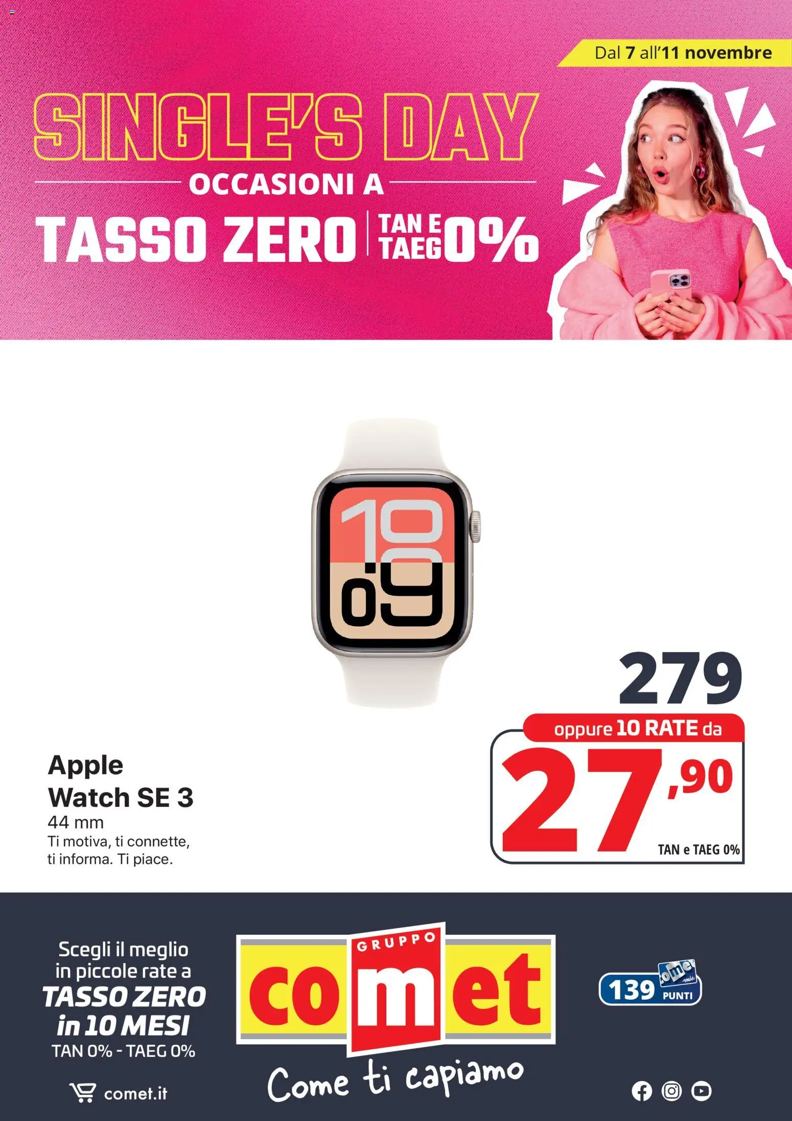 Volantino Comet del 07.11.2025 | Pagina: 12 | Prodotti: Apple Watch