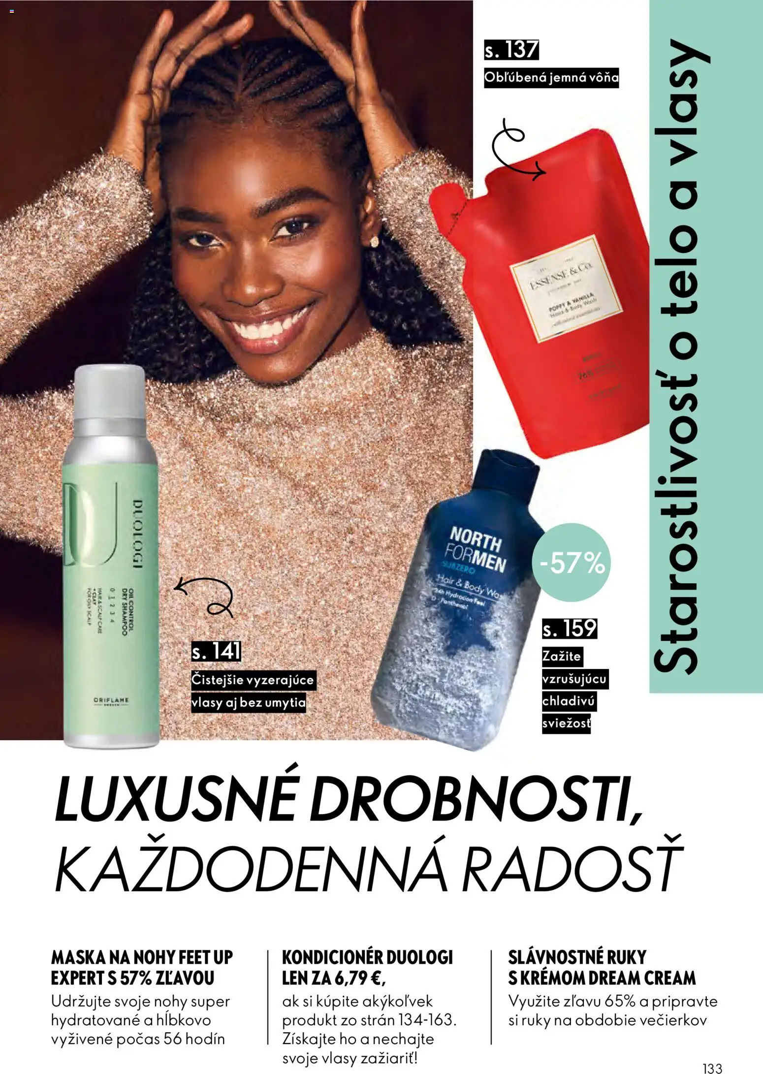 Nové Oriflame akcie – leták je platný od 12.11.2025 | Strana: 133 | Produkty: Kondicionér, Maska