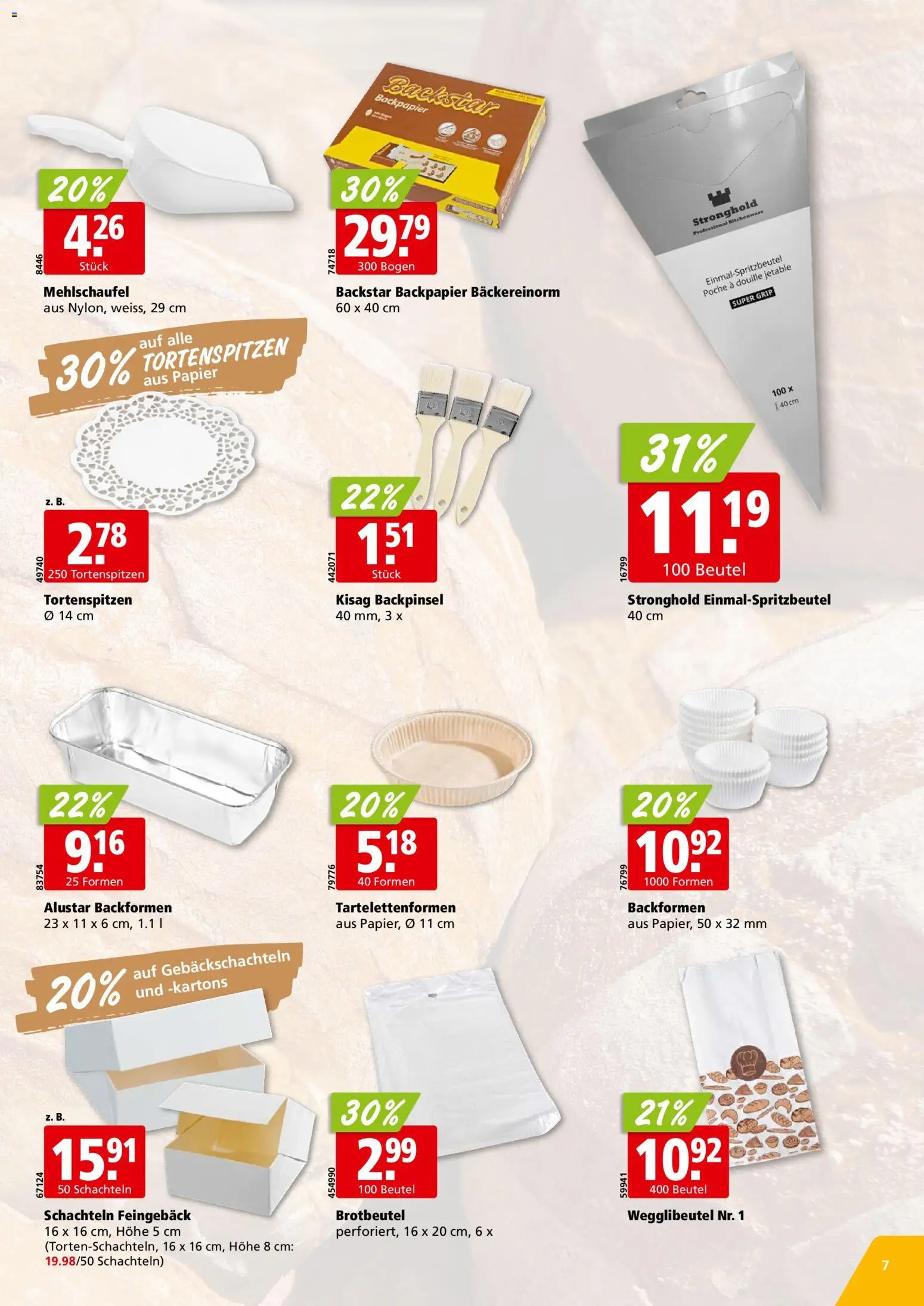 Aligro actionen Bäckerei Chavannes, Matran, Genf, Sitten – gültig ab 16.03.2026 | Seite: 7