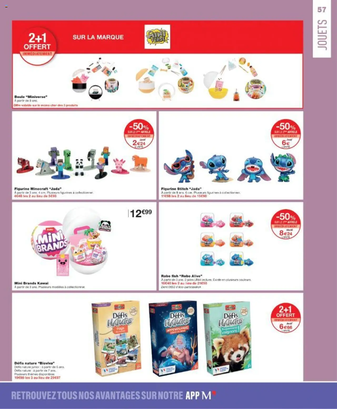  | Page: 57 | Produits: Jouets, Figurines, Piles
