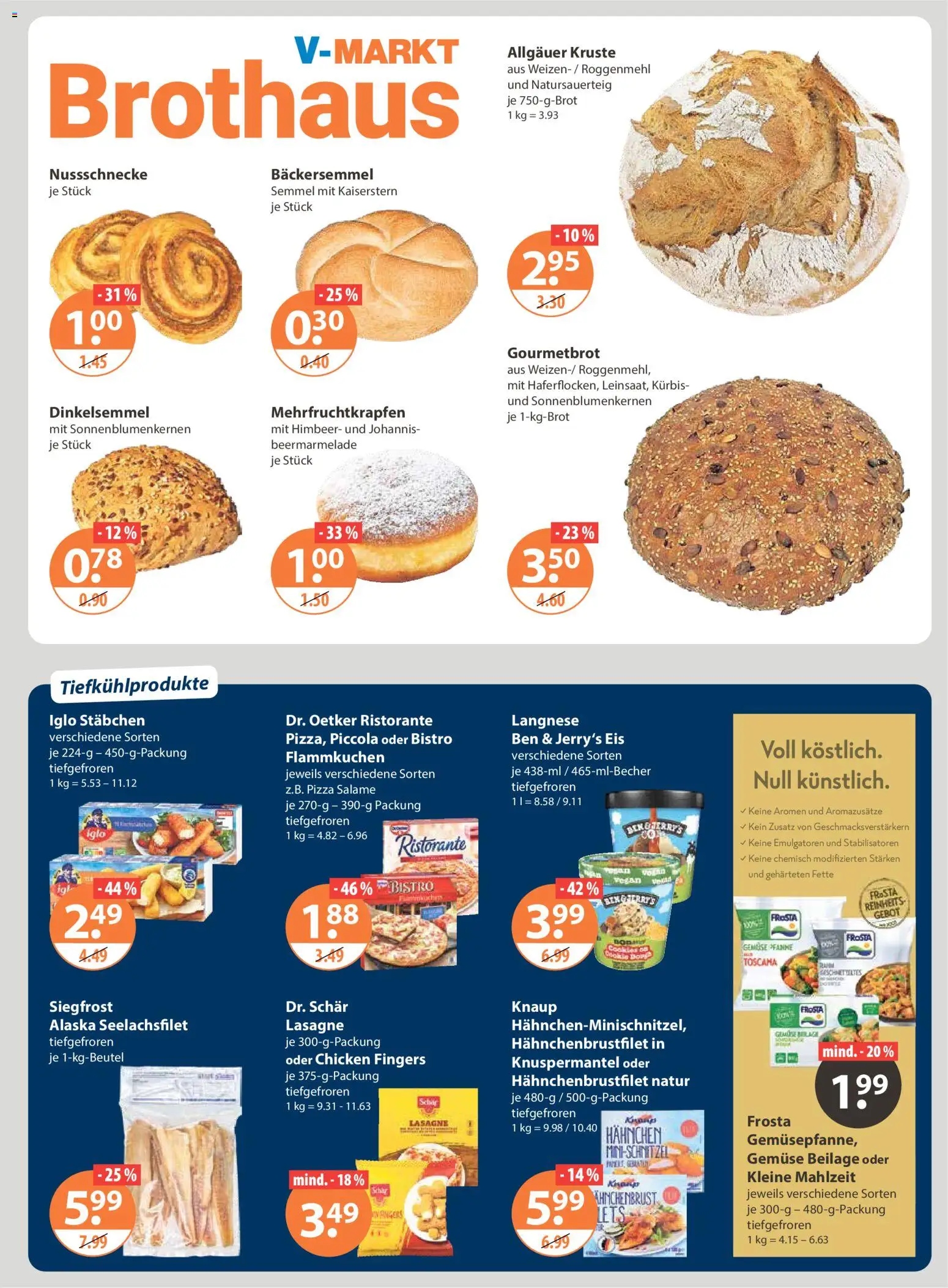 V-Markt - München – gültig ab 08.01.2026 | Seite: 5 | Produkte: Ristorante, Hahnchen, Frosta, Kürbis